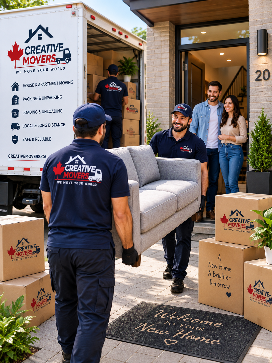 House and Apartment Moving - Creative Movers